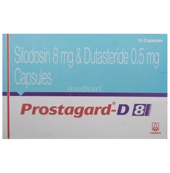 prostagard d 8mg capsule 10's